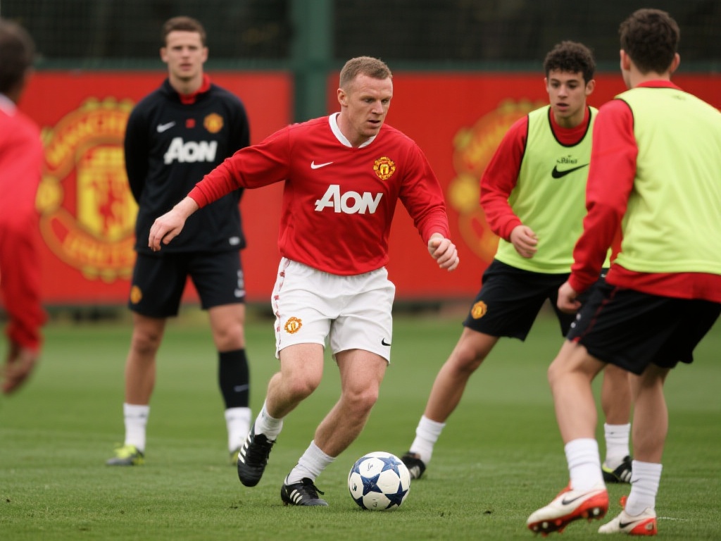 在曼联的训练场上，斯科尔斯无疑是那些年阵