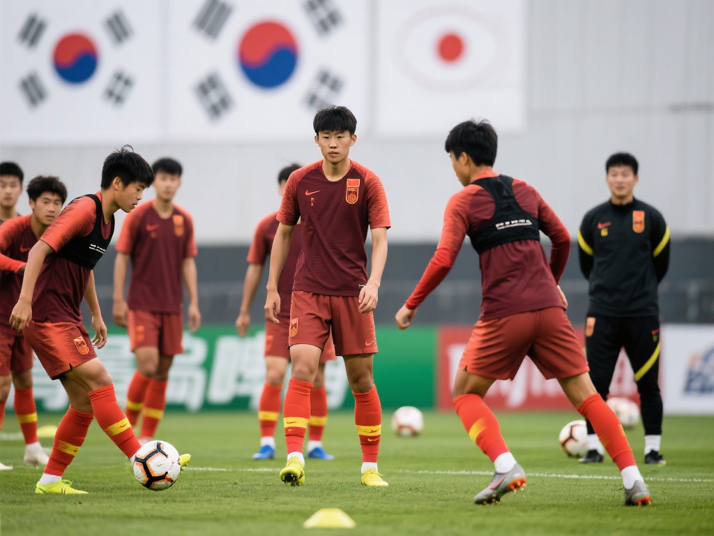 中国男足开启新集训模式,全力冲刺世界杯预选赛 中国队在集训过程中,也参考了日韩两国的足