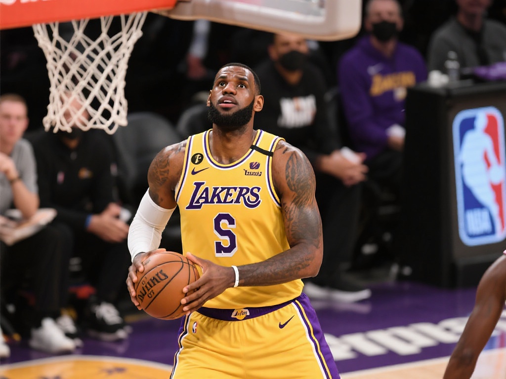 勒布朗詹姆斯作为湖人的当家球星，在季后赛